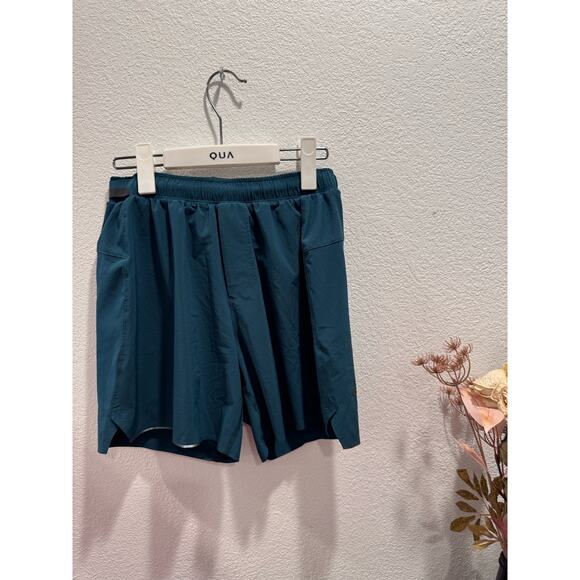 EUC Lululemon  Fast‎ and Free Shorts 6” Lined  dark green - Picture 1 of 8
